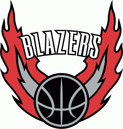 Portland Trail Blazers 2002-2004 Alternate Logo iron on transfers for fabric